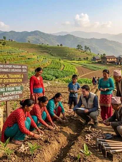 Ginger Farming Support Program