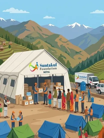 Winter Relief Distribution